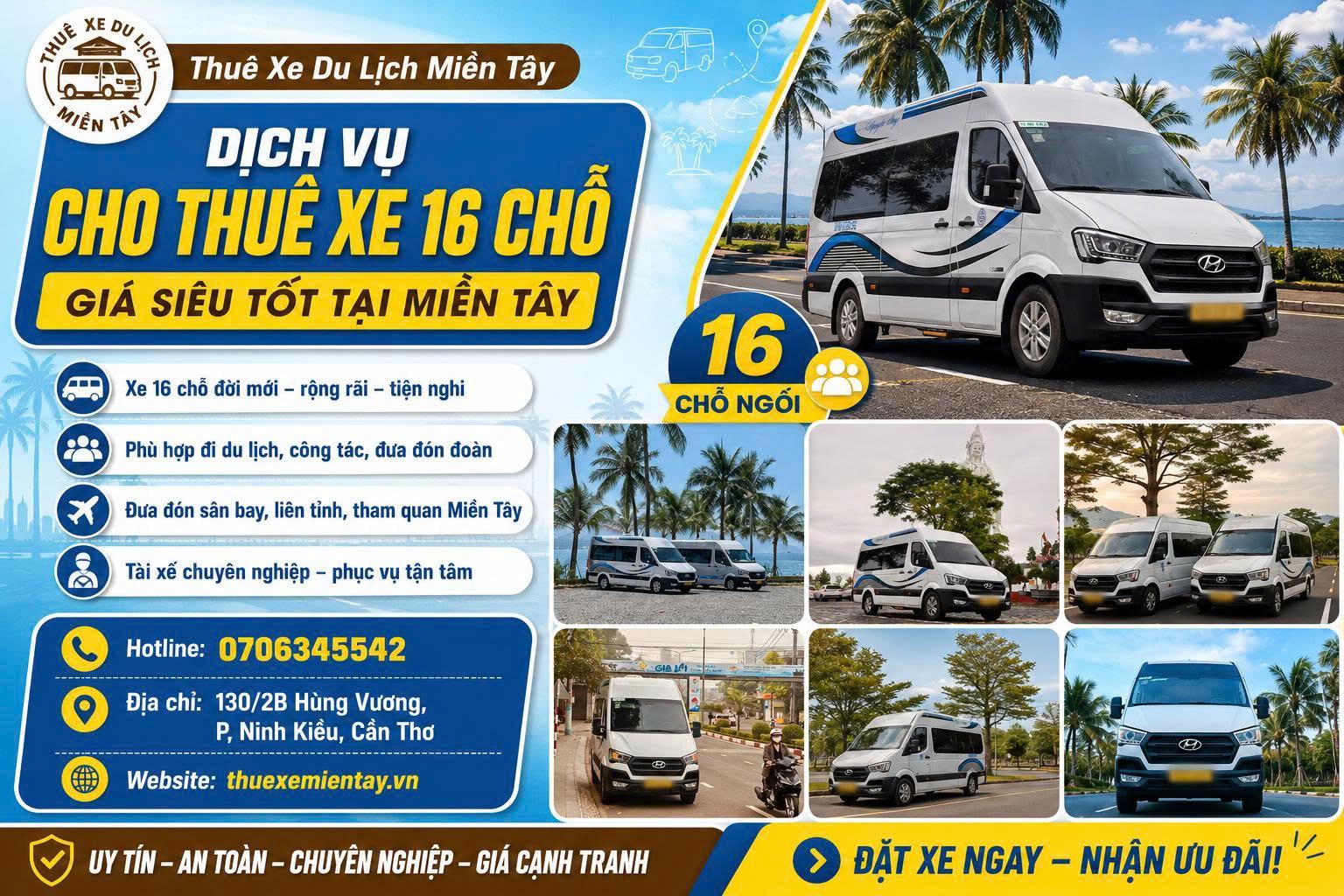 Thuê xe 16 chỗ