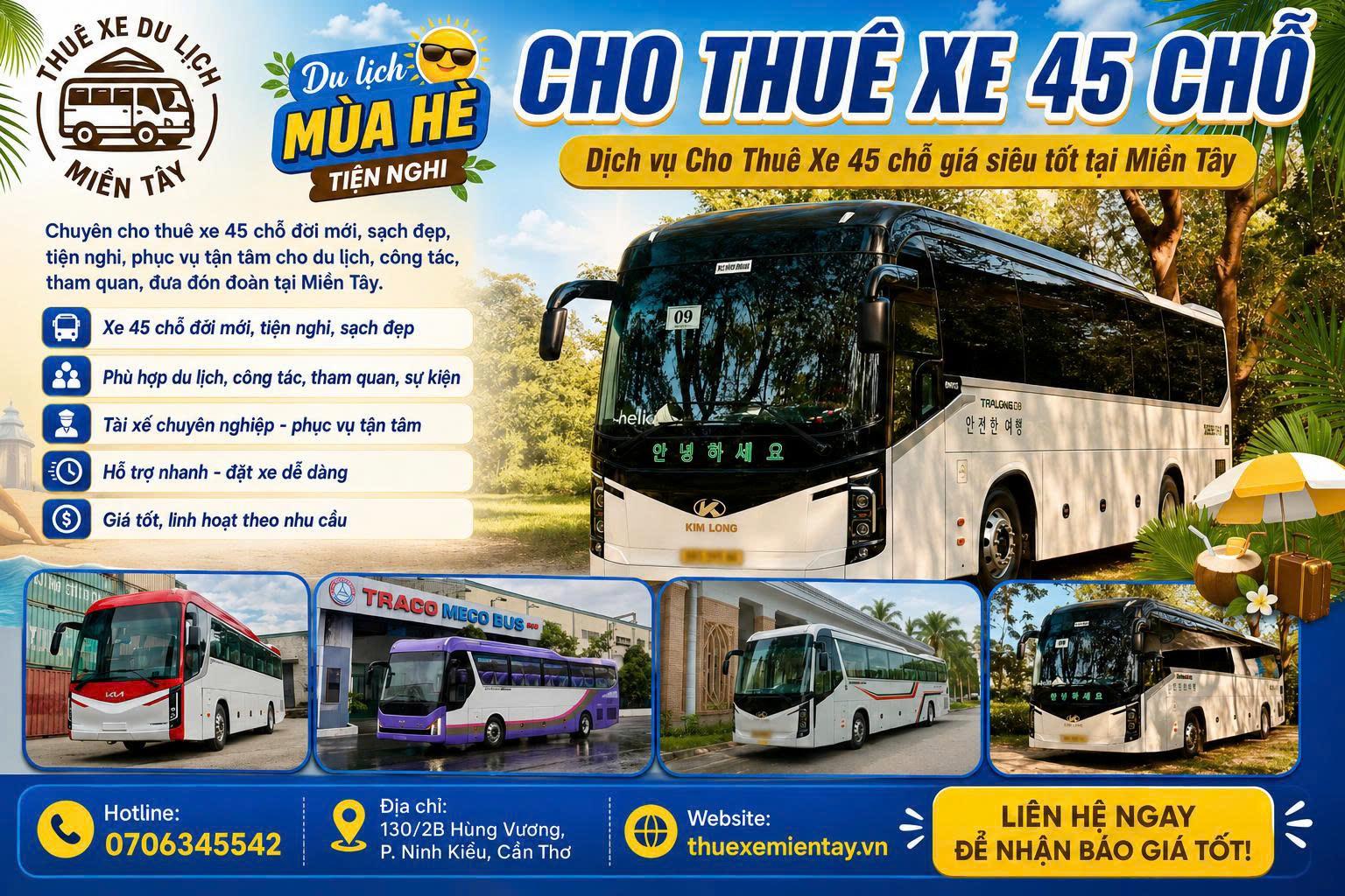 Thuê xe 45 chỗ